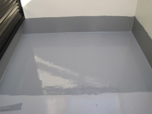 ベランダ床(塗装後)