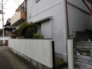塗替え前(塀)