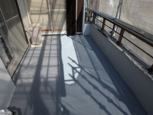 塗替え後(ベランダ床)