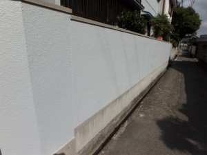 塗替え後(塀)