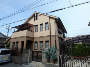 塗装後