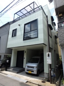 塗装後(へーベルハウス)