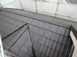 屋根塗装後