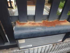 鉄部サビ