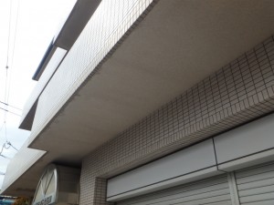 軒天井塗装前