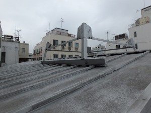 屋根塗装前