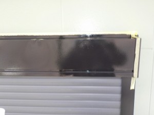シャッターBOX塗装後