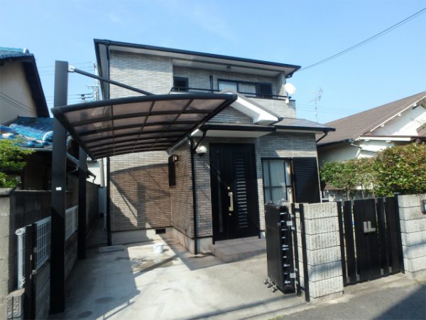 岸和田市の外壁塗装完成の家