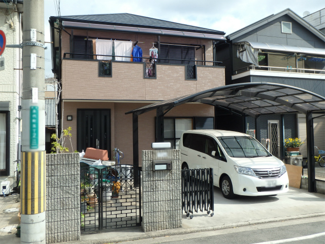 堺市堺区の外壁塗装と屋根塗装