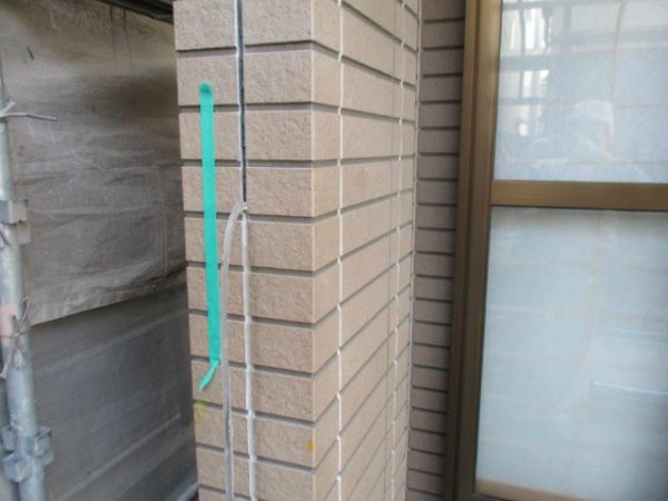 シーリングの目地の撤去