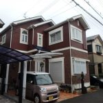 和泉市の塗装完成の家