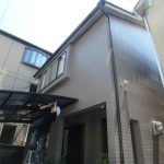 八尾市の外壁塗装完成の家