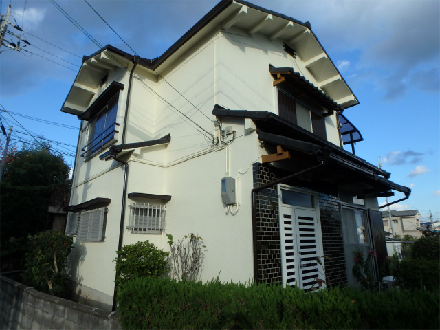 藤井寺市の戸建住宅の外壁塗装