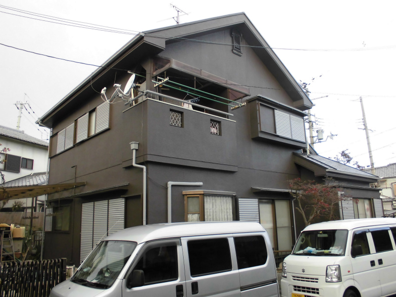 奈良県香芝市の外壁塗装と屋根塗装