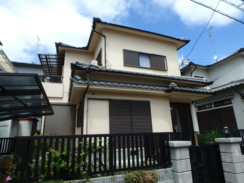 河内長野市の一戸建ての塗り替え