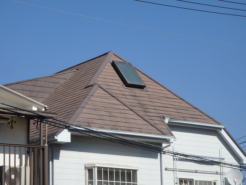 屋根塗装前の屋根