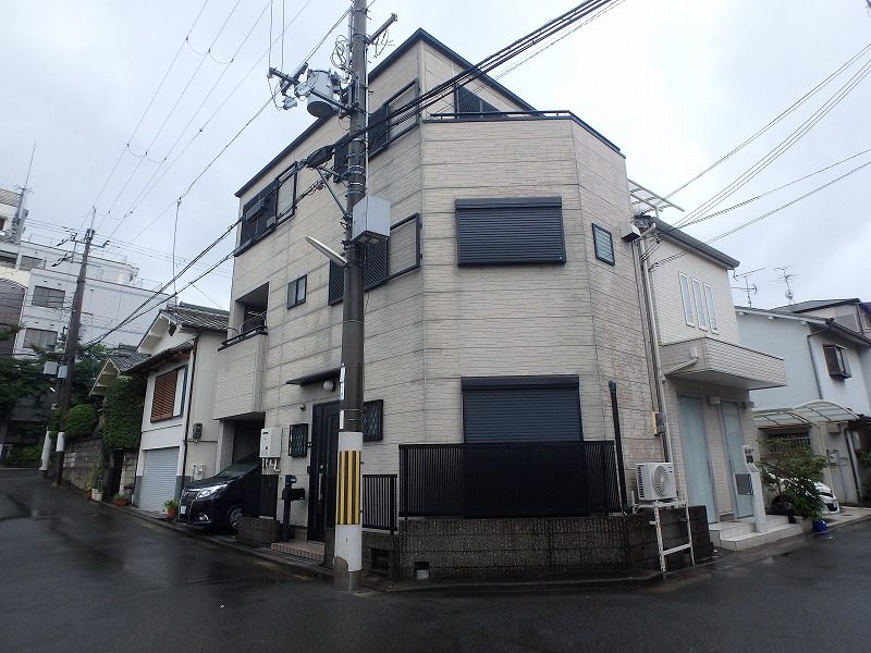 雨漏り点検時のお住まい側面