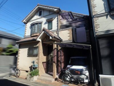 点検に伺った八尾市の戸建て