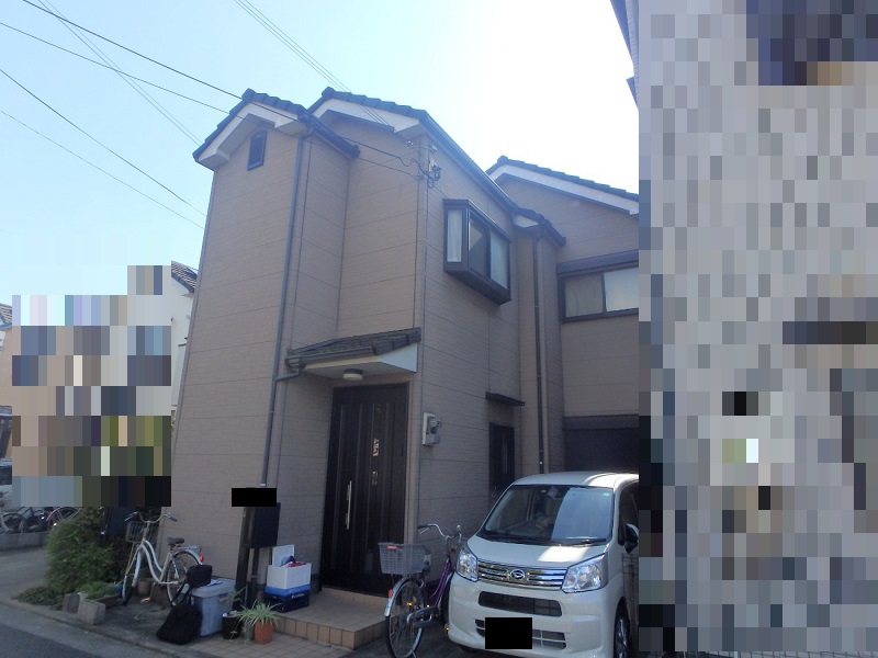 堺市堺区にてシーリングと外壁の劣化症状を無料点検しました