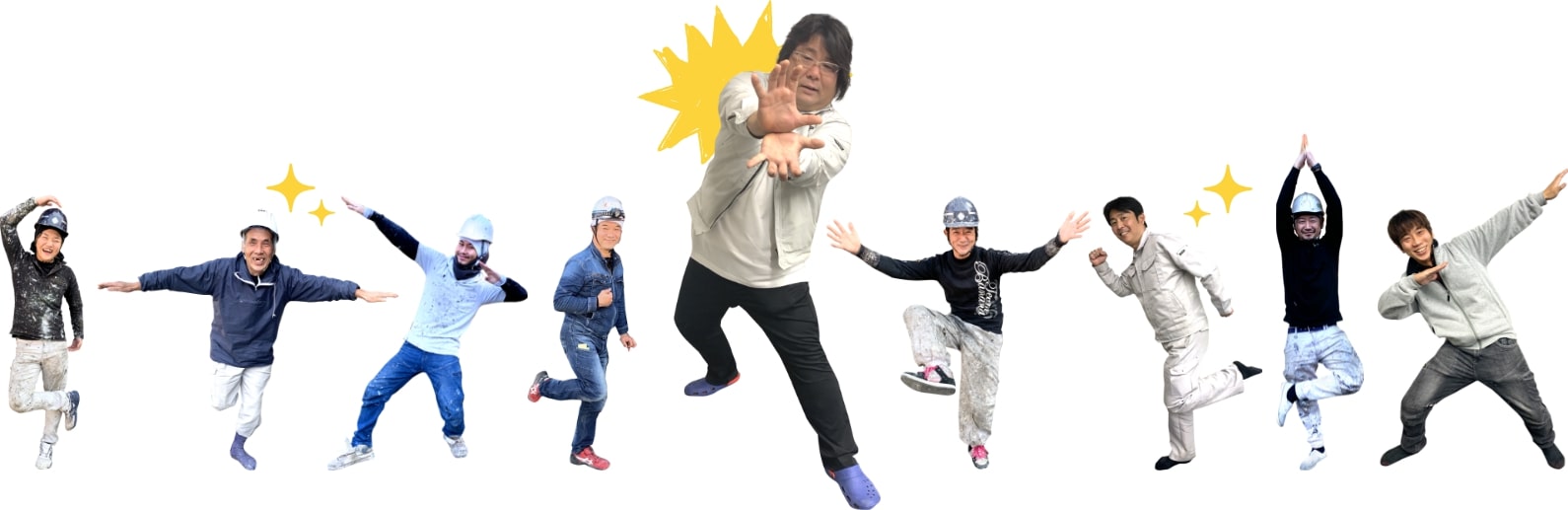 南大阪ペイントセンターのスタッフ達