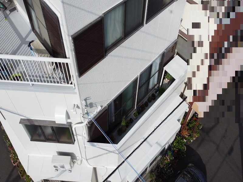 大阪市東住吉区にて一戸建ての外壁塗装をさせていただきました 施工後