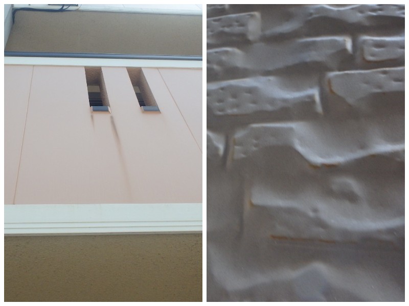 大阪市平野区にて住宅塗装の依頼を頂きました（事前点検編）外壁の汚れ
