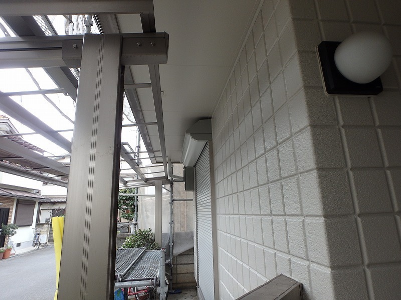 堺市にて外壁塗装と防水工事をご検討中の方から点検のご依頼　ALC