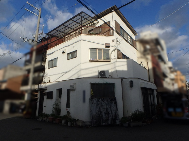 大阪市東住吉区のお宅から雨漏りしてるので点検してほしいとご依頼