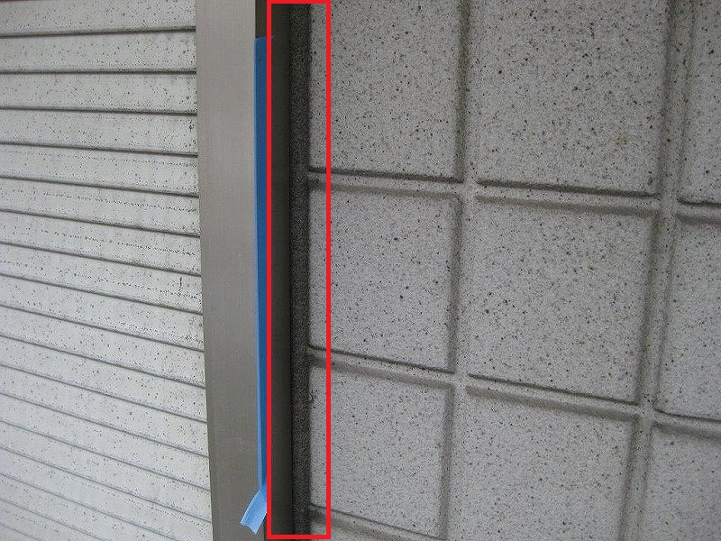 堺市にて外壁塗装と防水工事をご検討中の方から点検のご依頼ALCコーキング（目地）の劣化
