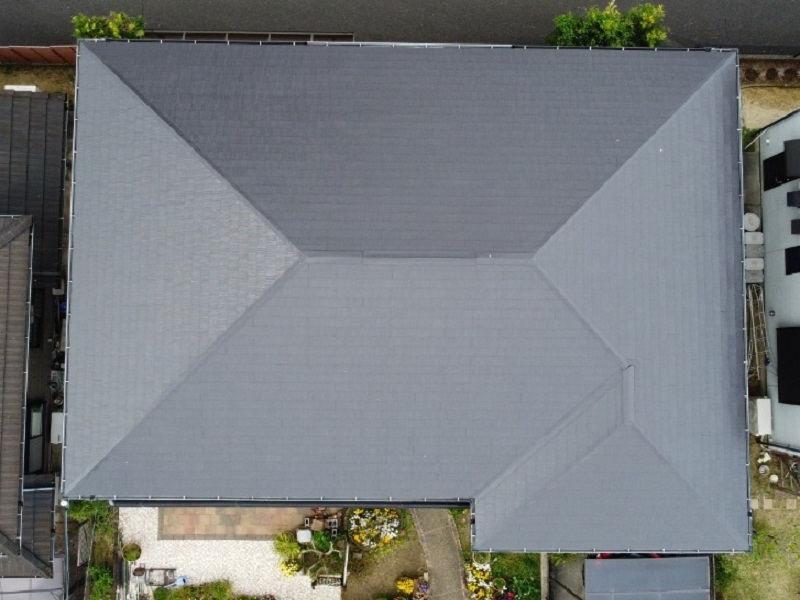 河内長野市にて屋根塗り替えを実施 かかった料金は約31万円 施工後
