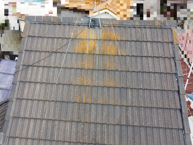 河内長野市にてスレート屋根の屋根塗装をしました 費用は約21万円