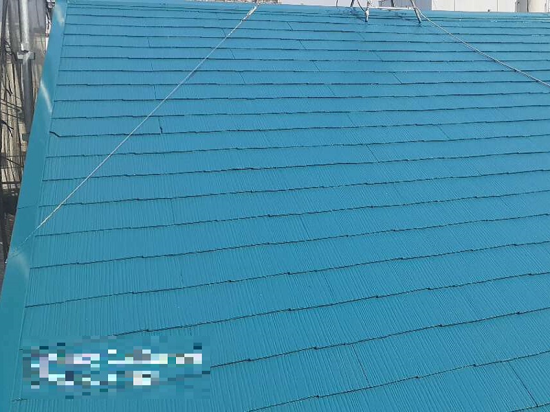 大阪市にてスレートの屋根塗装を実施！かかった費用は約12万円　施工後