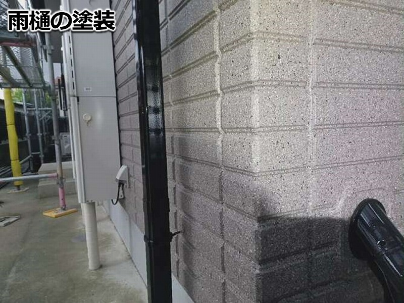 雨樋の塗装