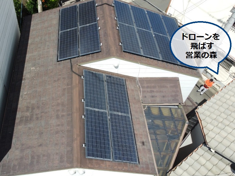 大阪市旭区にて遮熱塗料を使った屋根塗装をさせていただきました
