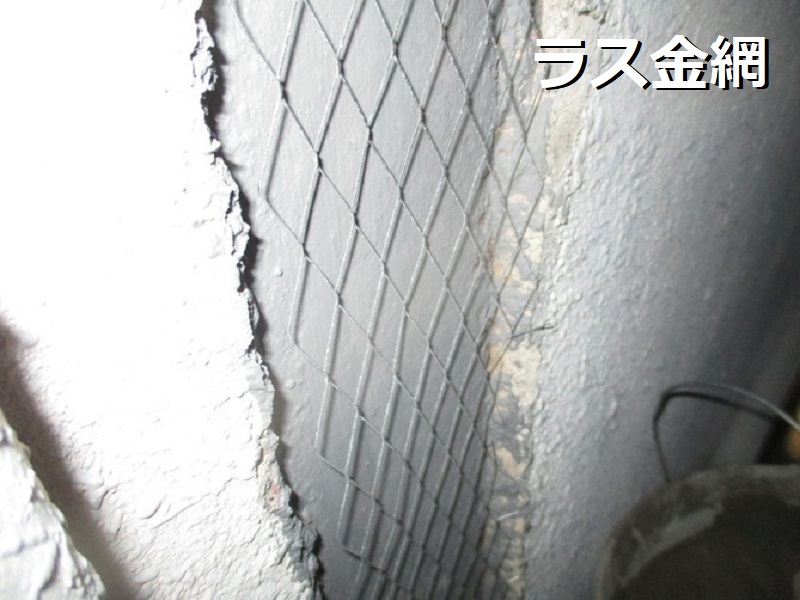 大阪市平野区にてモルタルの外壁塗装を実施（費用は約126万円）モルタル左官補修 ラス金網を設置