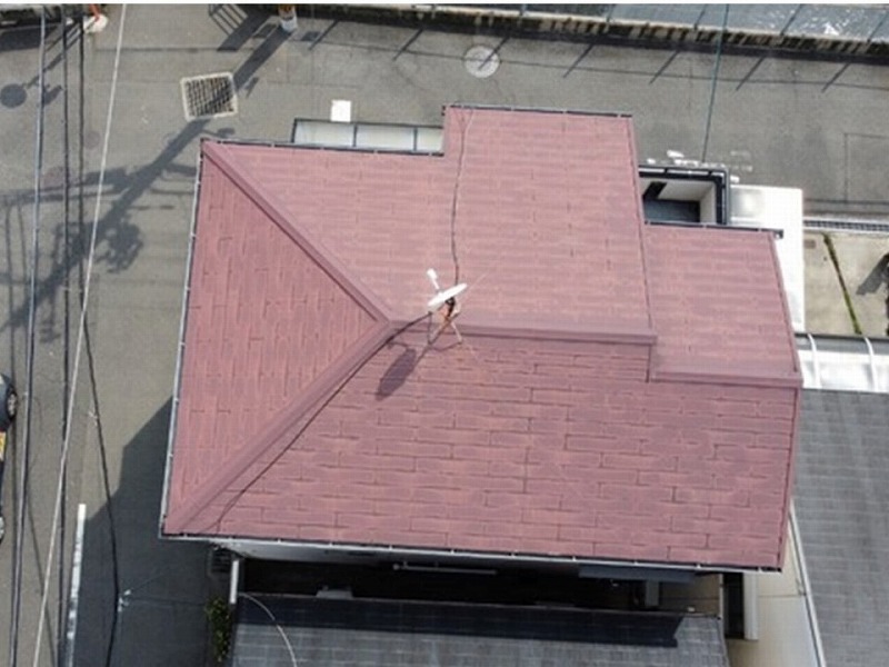 ドローンで屋根の点検