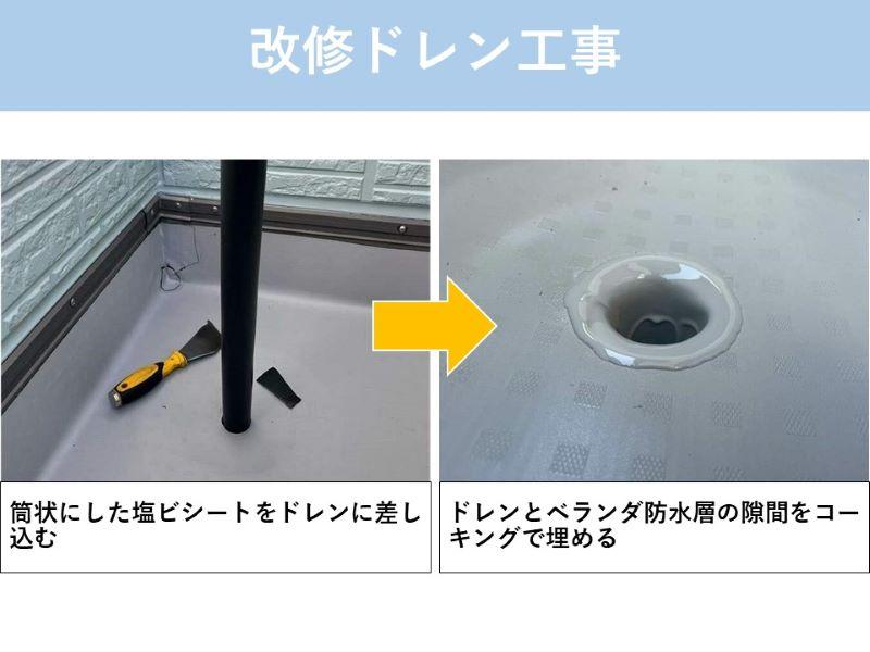 改修ドレン工事