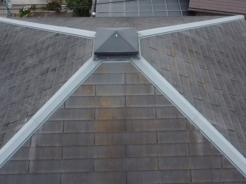 スレート瓦の屋根