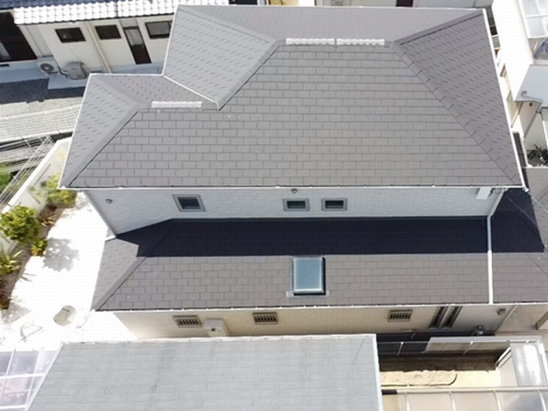 三井ホームの屋根全体