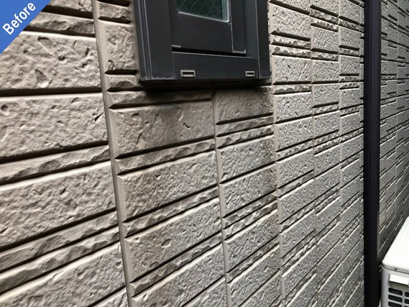 外壁塗装前のSC25セラミックウォール
