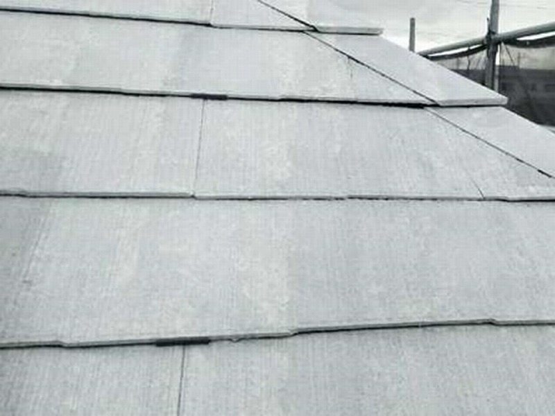 タスペーサー設置後の屋根