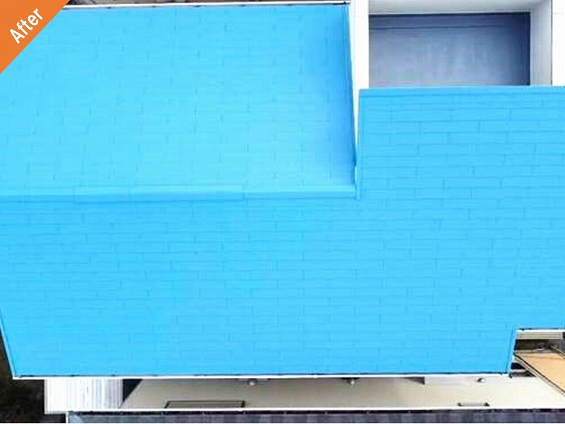 大阪狭山市の屋根塗装後のカラーベスト