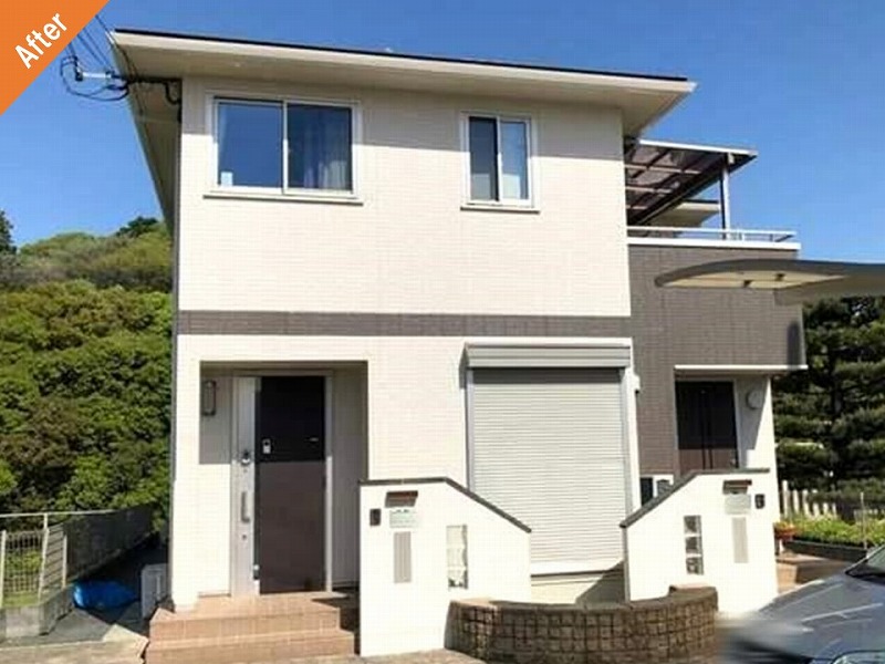 外壁塗装後の大和ハウスの戸建て