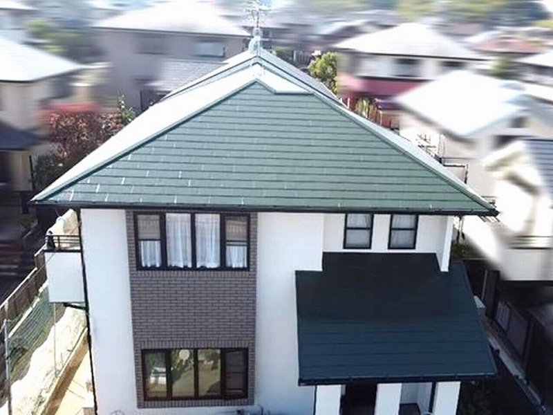 最終点検完了後の建物全景