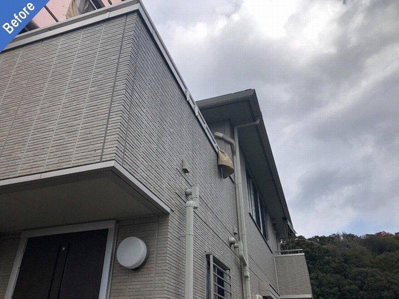 外壁塗装前のDCウォール