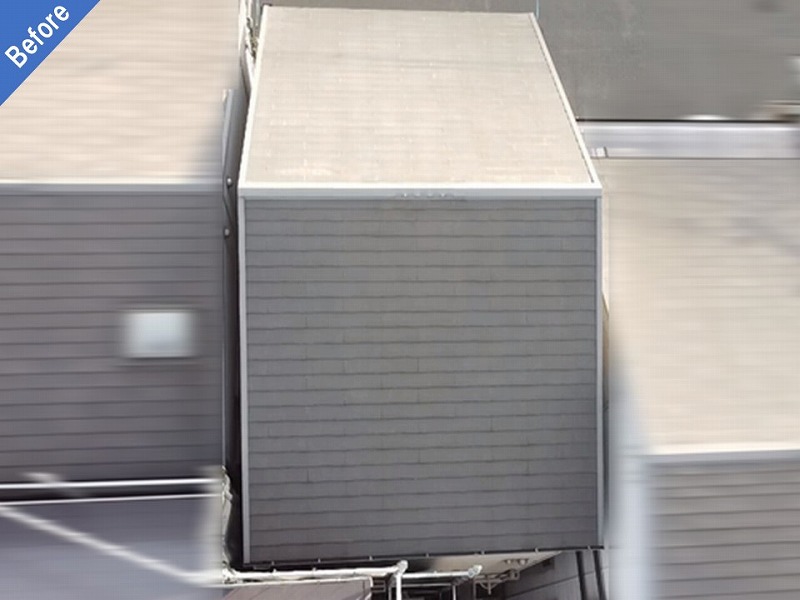 塗装工事前の屋根