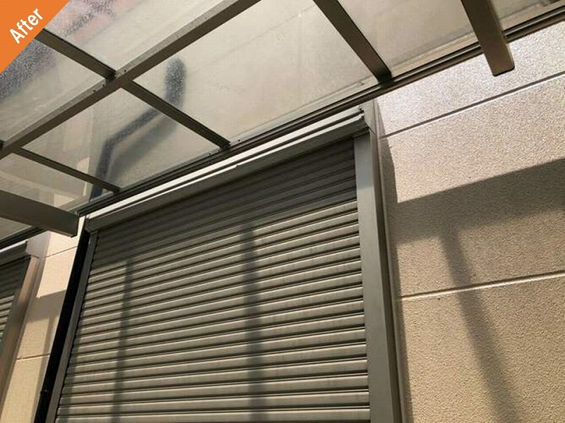 塗装工事後の雨戸