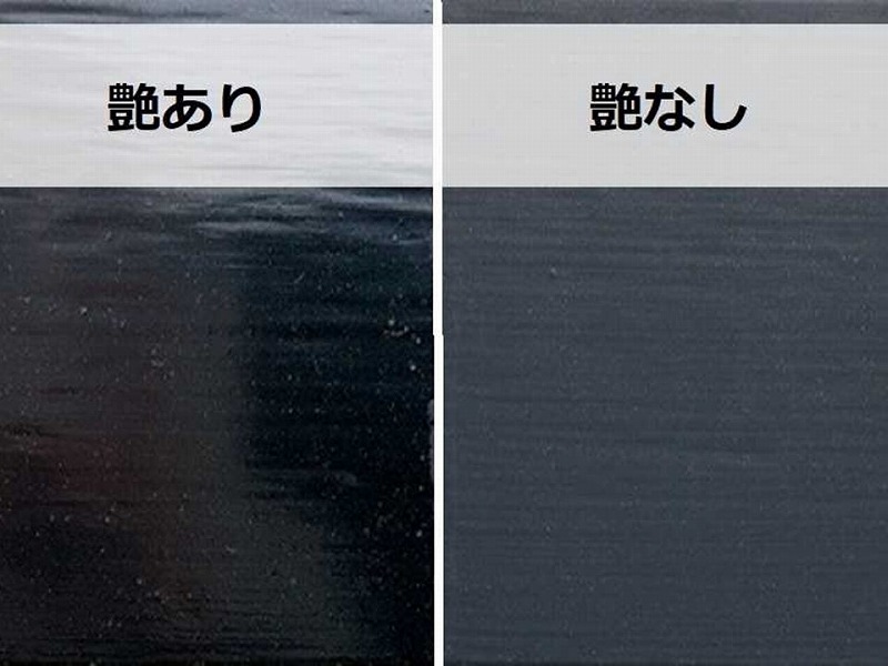 艶あり・艶なしの違い