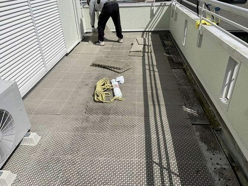 ベランダ防水工事