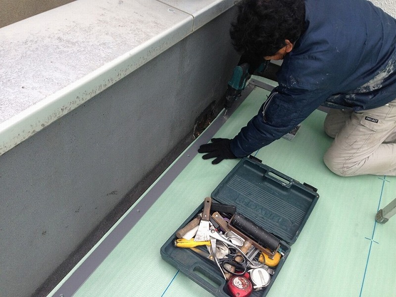 金物取り付け